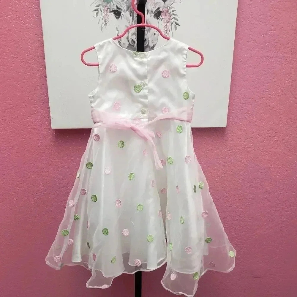 🧸 Blueberi Boulevard Polka Dot Dress - Picture 2 of 5